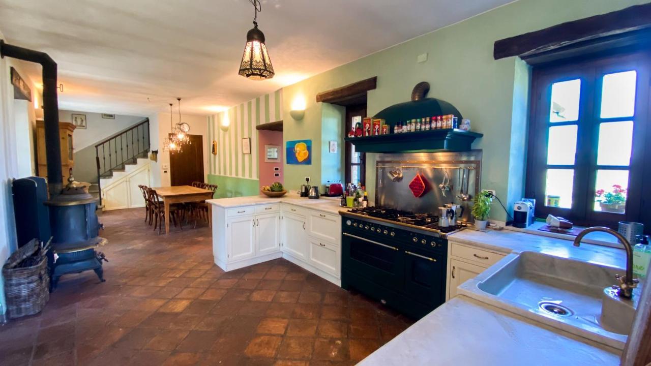 Vakantiehuis Casa Dolce Vista Monastero Bormida Dış mekan fotoğraf