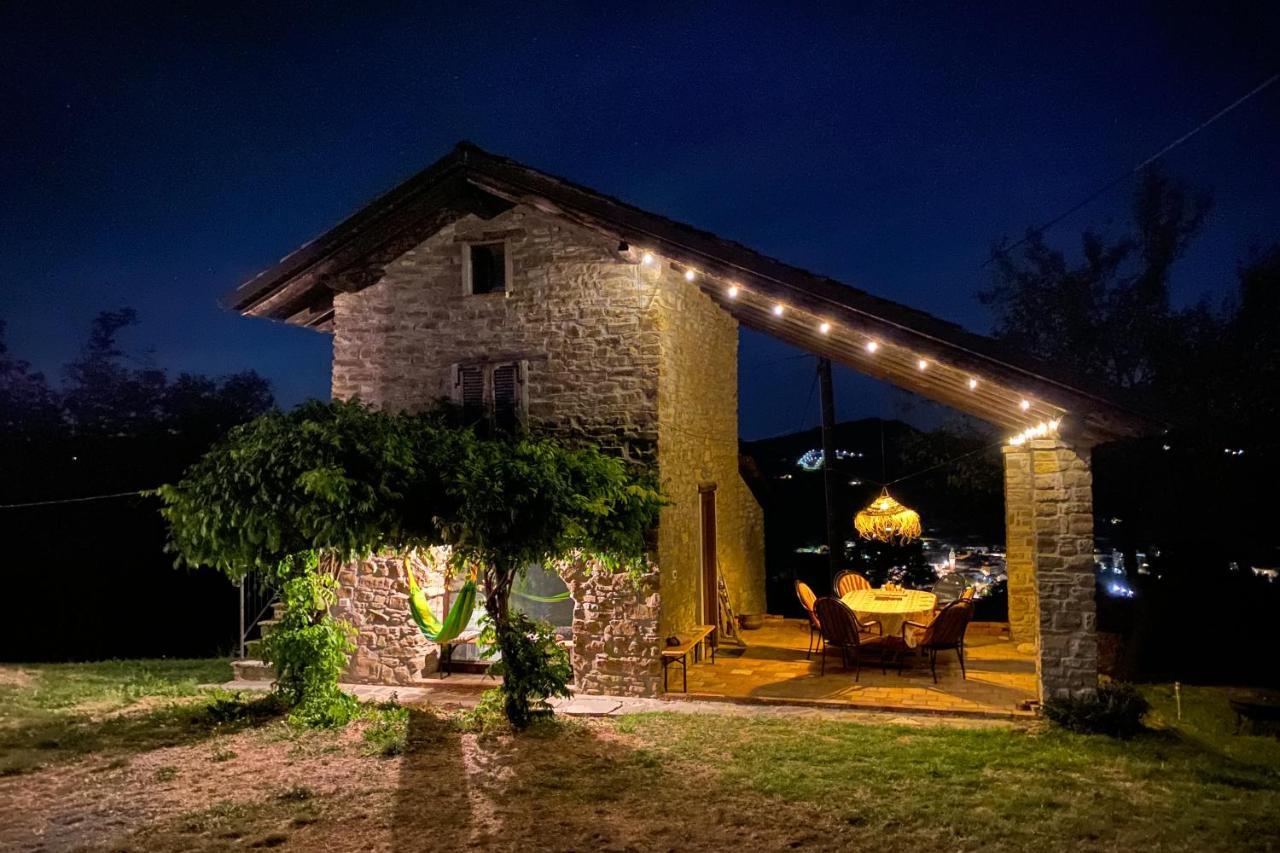 Vakantiehuis Casa Dolce Vista Monastero Bormida Dış mekan fotoğraf