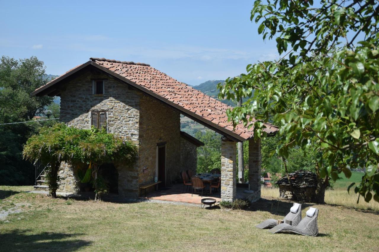Vakantiehuis Casa Dolce Vista Monastero Bormida Dış mekan fotoğraf