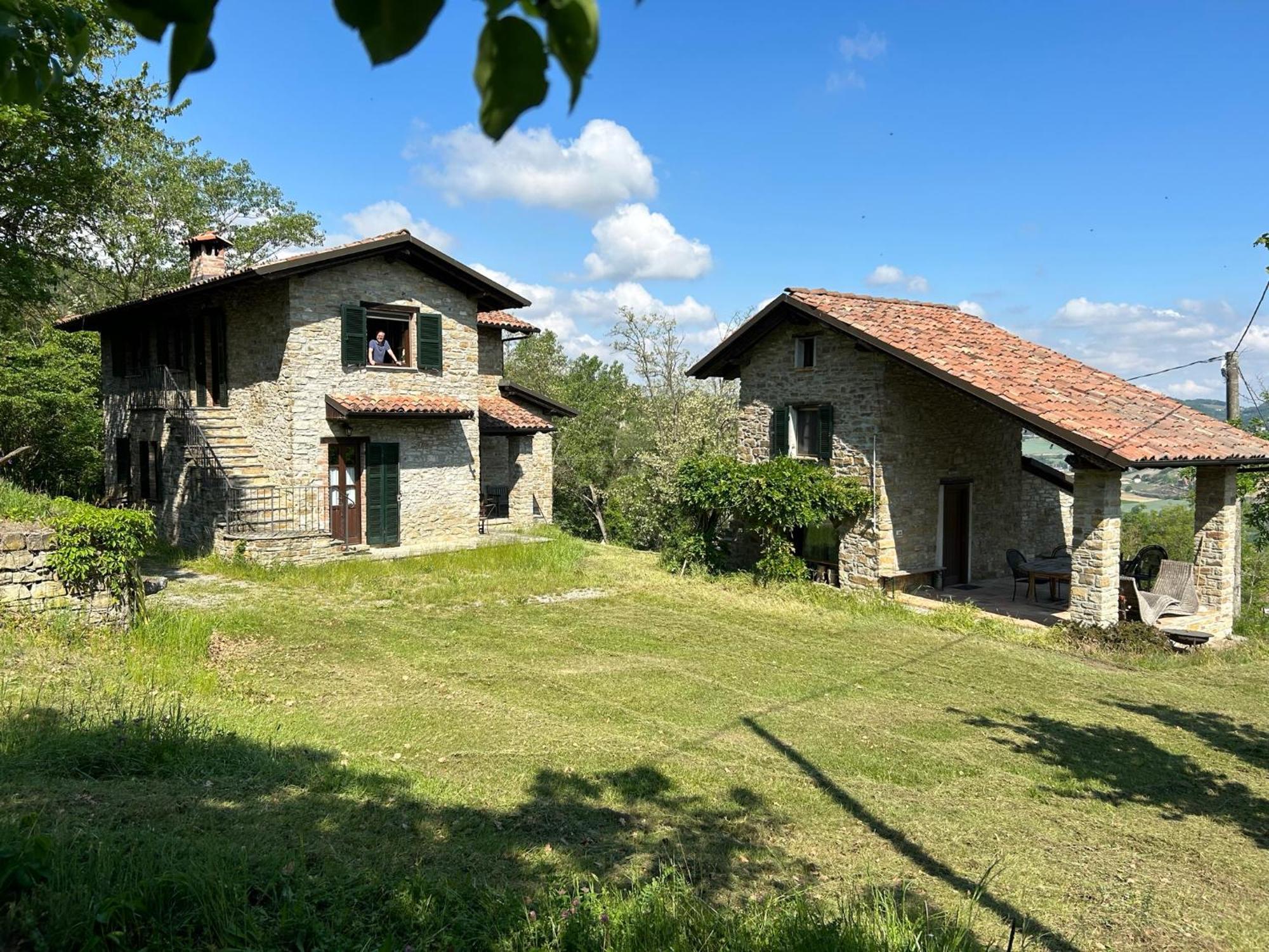 Vakantiehuis Casa Dolce Vista Monastero Bormida Dış mekan fotoğraf