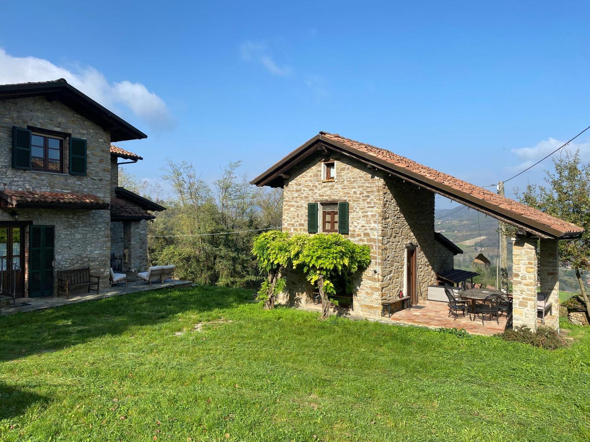 Vakantiehuis Casa Dolce Vista Monastero Bormida Dış mekan fotoğraf