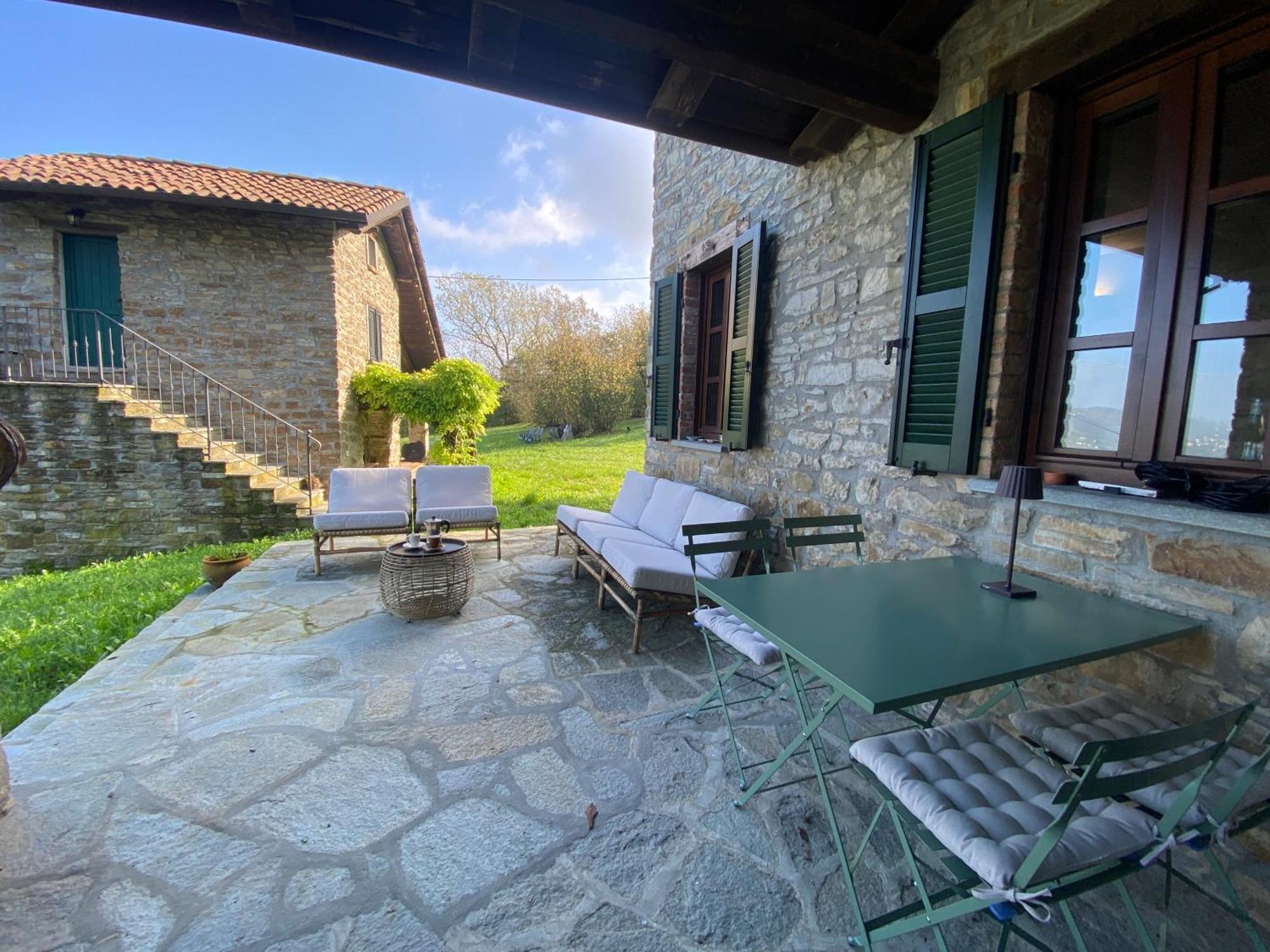 Vakantiehuis Casa Dolce Vista Monastero Bormida Dış mekan fotoğraf
