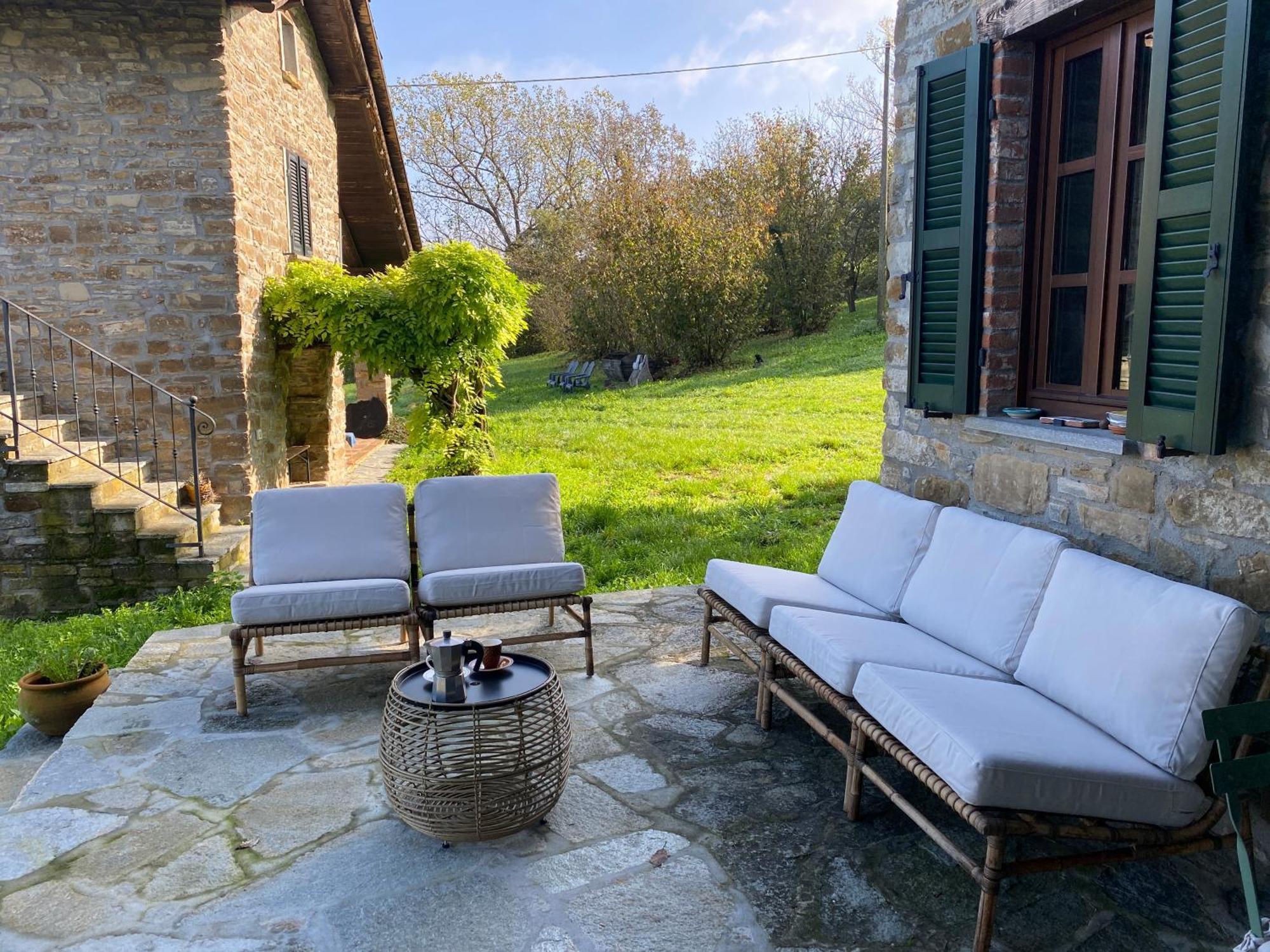 Vakantiehuis Casa Dolce Vista Monastero Bormida Dış mekan fotoğraf